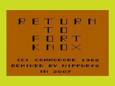 Return To Fort Knox box art