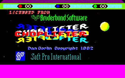 Choplifter box art