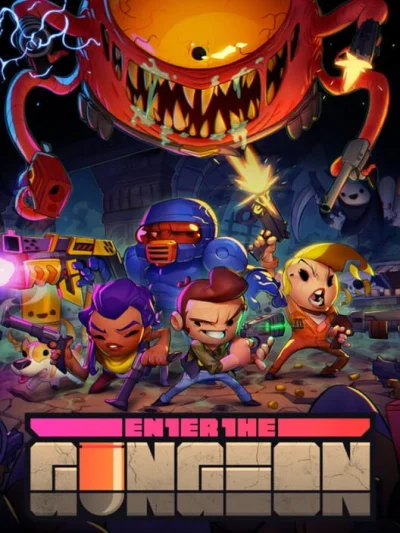 Enter the Gungeon box art