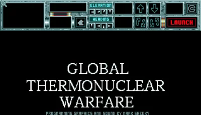 Global Thermonuclear Warfare box art