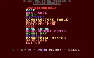 Grand Prix Manager box art