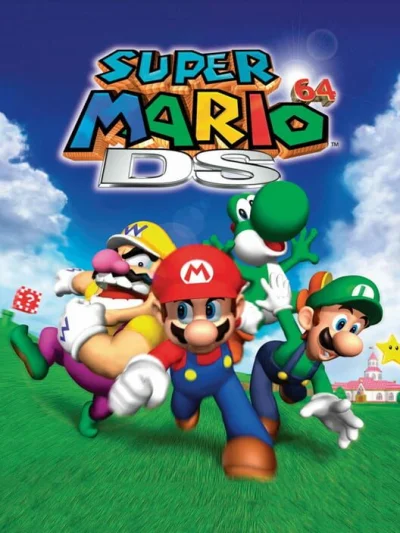 Super Mario 64 DS box art