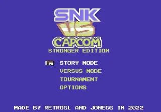 SNK vs CAPCOM - Stronger Edition box art