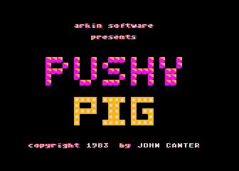 Pushy Pig box art