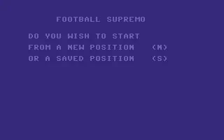 Football Supremo box art