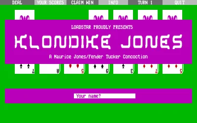 Klondike Jones box art