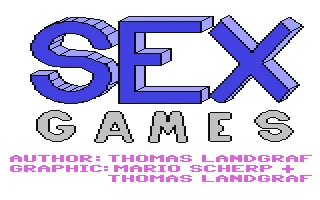 Sex Games box art