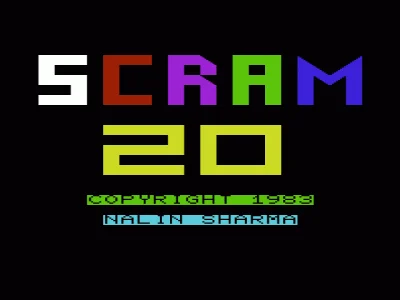 Scram 20 box art
