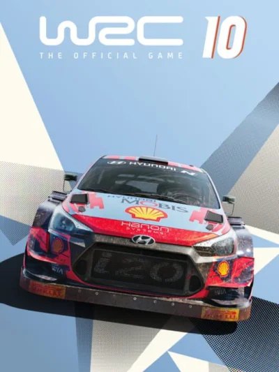 WRC 10 box art