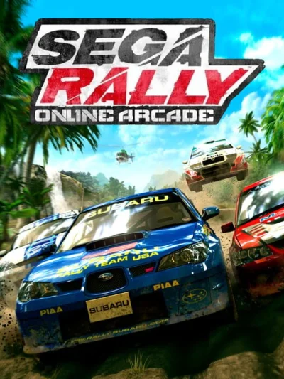 Sega Rally Online Arcade box art