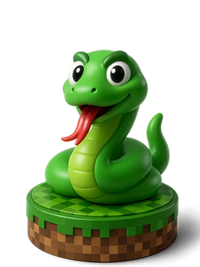 Snake box art