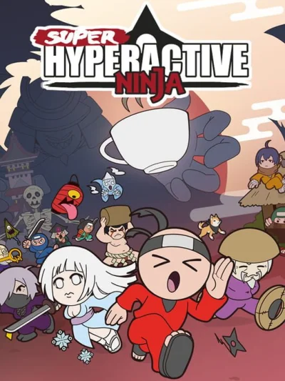 Super Hyperactive Ninja box art