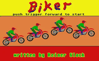 Biker box art