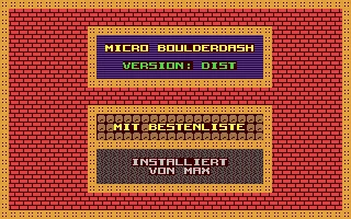 Micro Boulderdash Dist box art