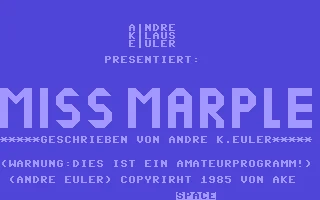 Miss Marple box art