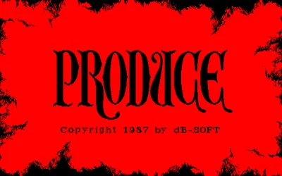 Produce box art