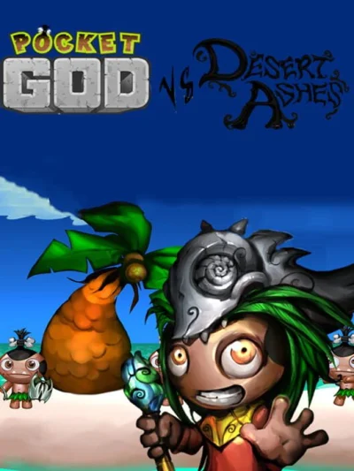 Pocket God vs Desert Ashes box art