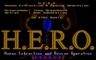 H.E.R.O. - Human Extraction And Rescue Operation box art