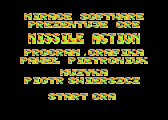 Missile Action box art