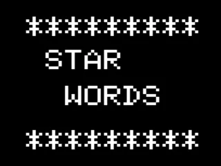 Star Words box art