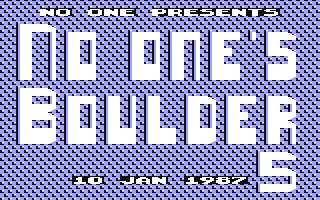 No One's Boulder 05 box art