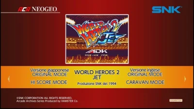 Aca Neogeo World Heroes 2 Jet box art