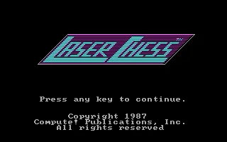 Laser Chess box art