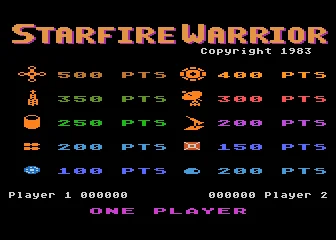 Starfire Warrior box art