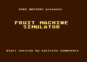 Fruit Machine Simulator box art