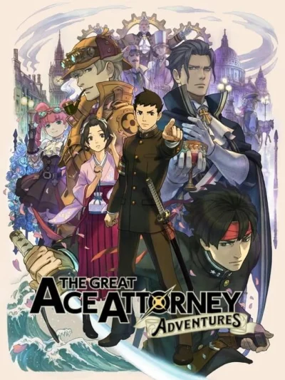 The Great Ace Attorney: Adventures box art