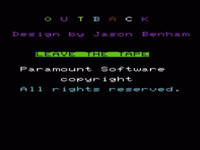 Outback box art