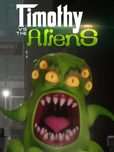 Timothy vs. the Aliens box art