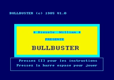 Bullbuster box art
