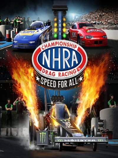 NHRA: Speed for All box art