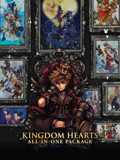 Kingdom Hearts All-In-One Package box art