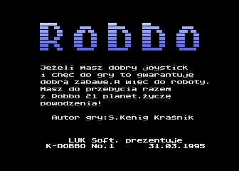K-robbo No.1 box art