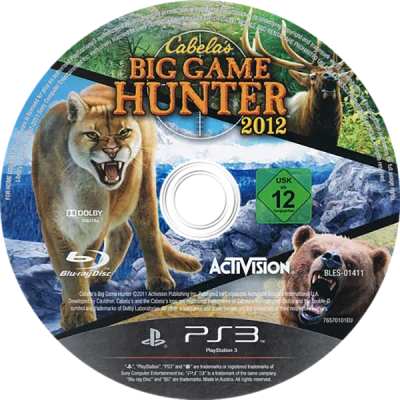 Cabela's Big Game Hunter 2012 box art