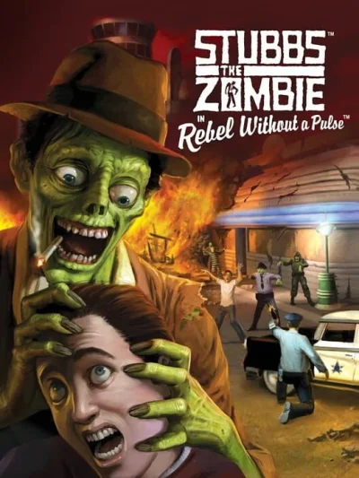 Stubbs the Zombie in Rebel Without a Pulse box art