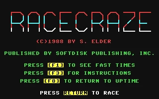 Race Craze box art