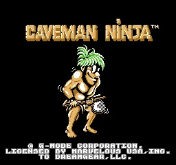 My Arcade Caveman Ninja box art