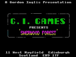 Sherwood Forest box art