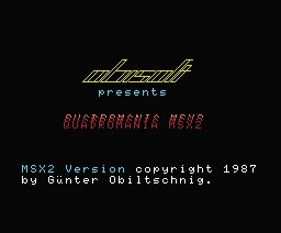Quadromania box art