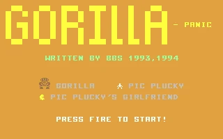 Gorilla Panic box art