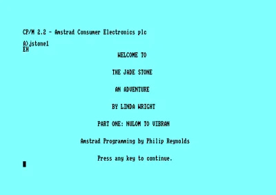 Jade Stone, The box art