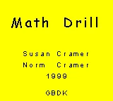 Math Drill 2.0 box art
