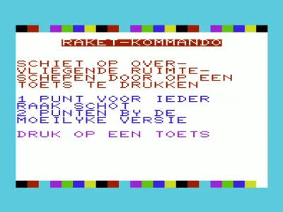 Raket Kommando box art
