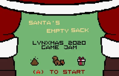 Santa's Empty Sack box art