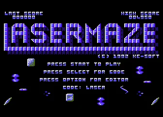 Lasermaze box art