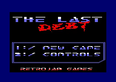 Last Debt, The box art