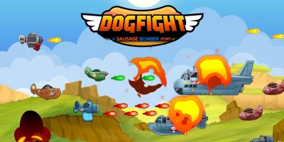 Dogfight A Sausage Bomber Story box art